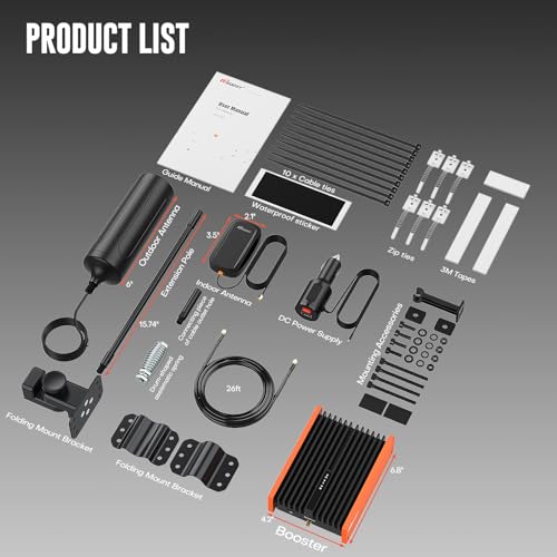 Cell Phone Signal Booster for Truck with Omni-Directional Antenna Y866