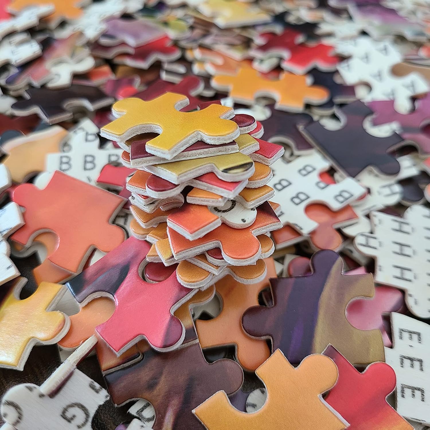 Wooden Jigsaw Puzzle 1000 Pieces for Adults with Poster, 30" x 20" V660280