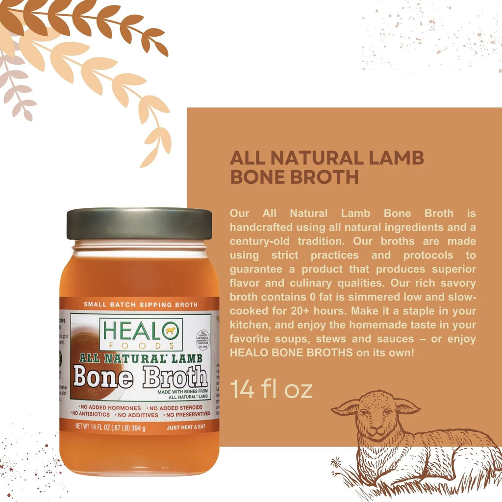 Lamb Bone Broth 6-Pack Y254197