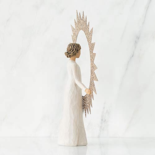 Star Tree Topper with Glitter, Pierced Metal Design for Christmas Tree L30498