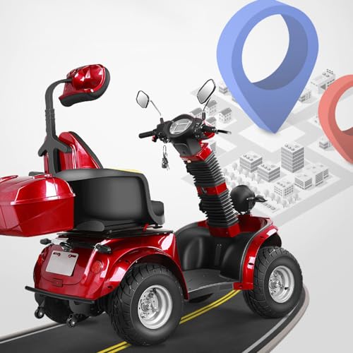 All Terrain 4 Wheel Mobility Scooter for Seniors and Adults Q528