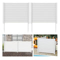 48" W X 48" H Privacy Screen, Privacy Fence Panels, Air Conditioner Fence Pool Equipment Enclosure trash can hider outdoor, Privacy Fence Kit, for Outside Vinyl Privacy Fence for Yard, 2 Panels (Colo