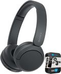 Sony WH-CH520/B Wireless Headphones with Microphone Black Bundle with 3 YR CPS Enhanced Protection Pack