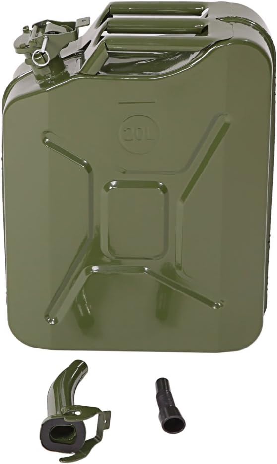 20L 5 Gallon Gas Can with Flexible Spout for Fuel O8902