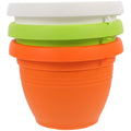 3 Pcs Drain Pipe Pot Flower Pots Hanging Basket Office