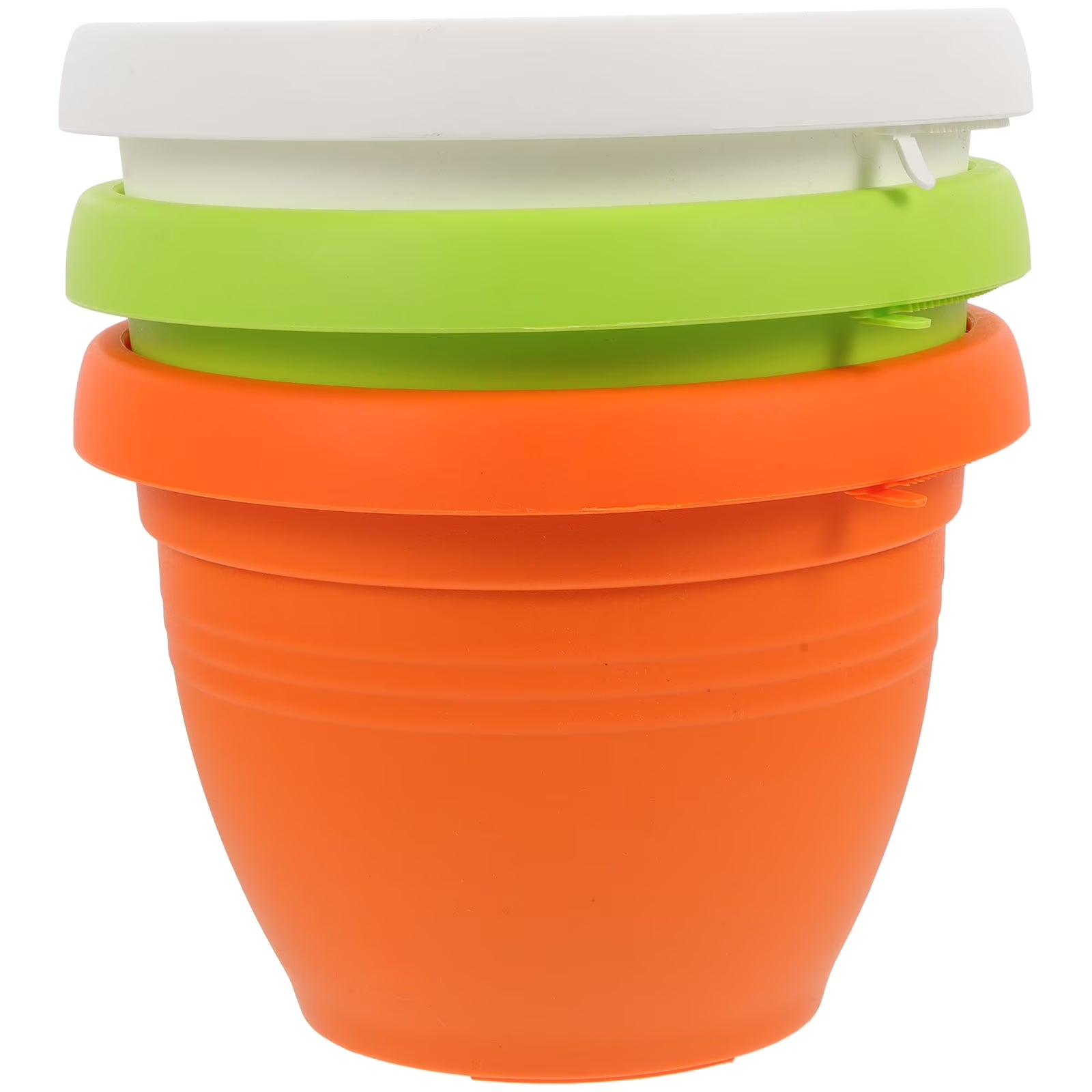 3 Pcs Drain Pipe Pot Flower Pots Hanging Basket Office