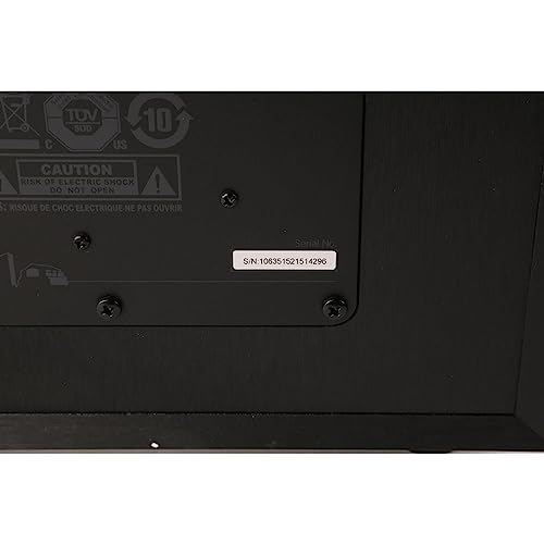 12" 400W Wireless Subwoofer, Brushed Black V509