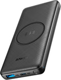 ANKER PowerCore III 10,000 mAh Wireless Portable Charger with Qi-Certified 10W Wireless Charging and 18W USB-C Quick Charge for iPhone 14/14 Plus/14 Pro/14 Pro Max, iPad, AirPods, and More