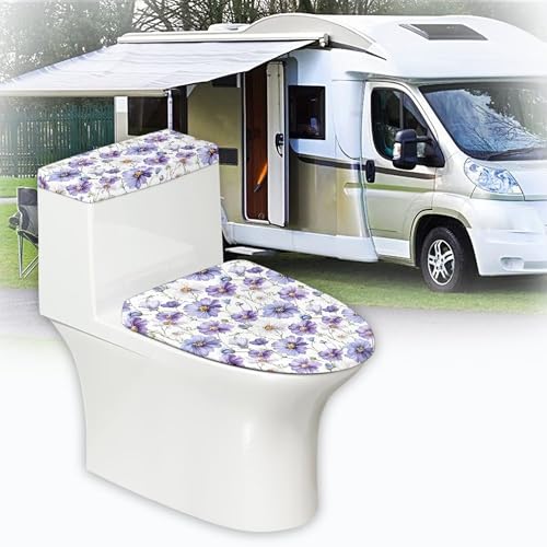 Christmas Toilet Lid and Tank Cover Set for Bathroom Decor K51670