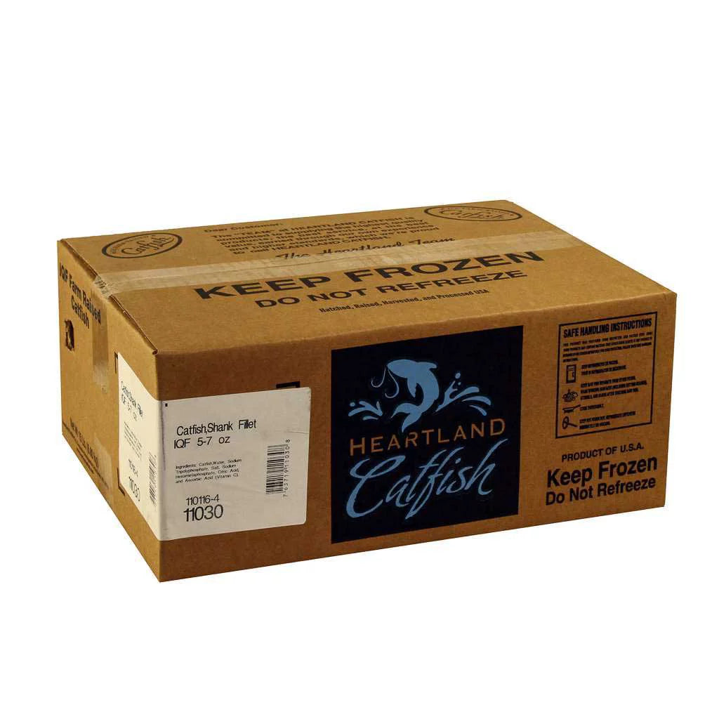 Frozen Catfish Fillet, 15 lb Case W76454