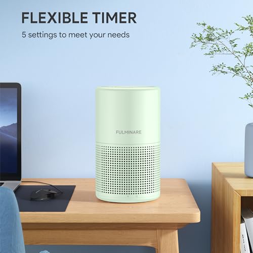 H13 True HEPA Air Purifier for Bedroom, Quiet with Night Light V933