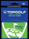 TopGolf $50 Gift Card
