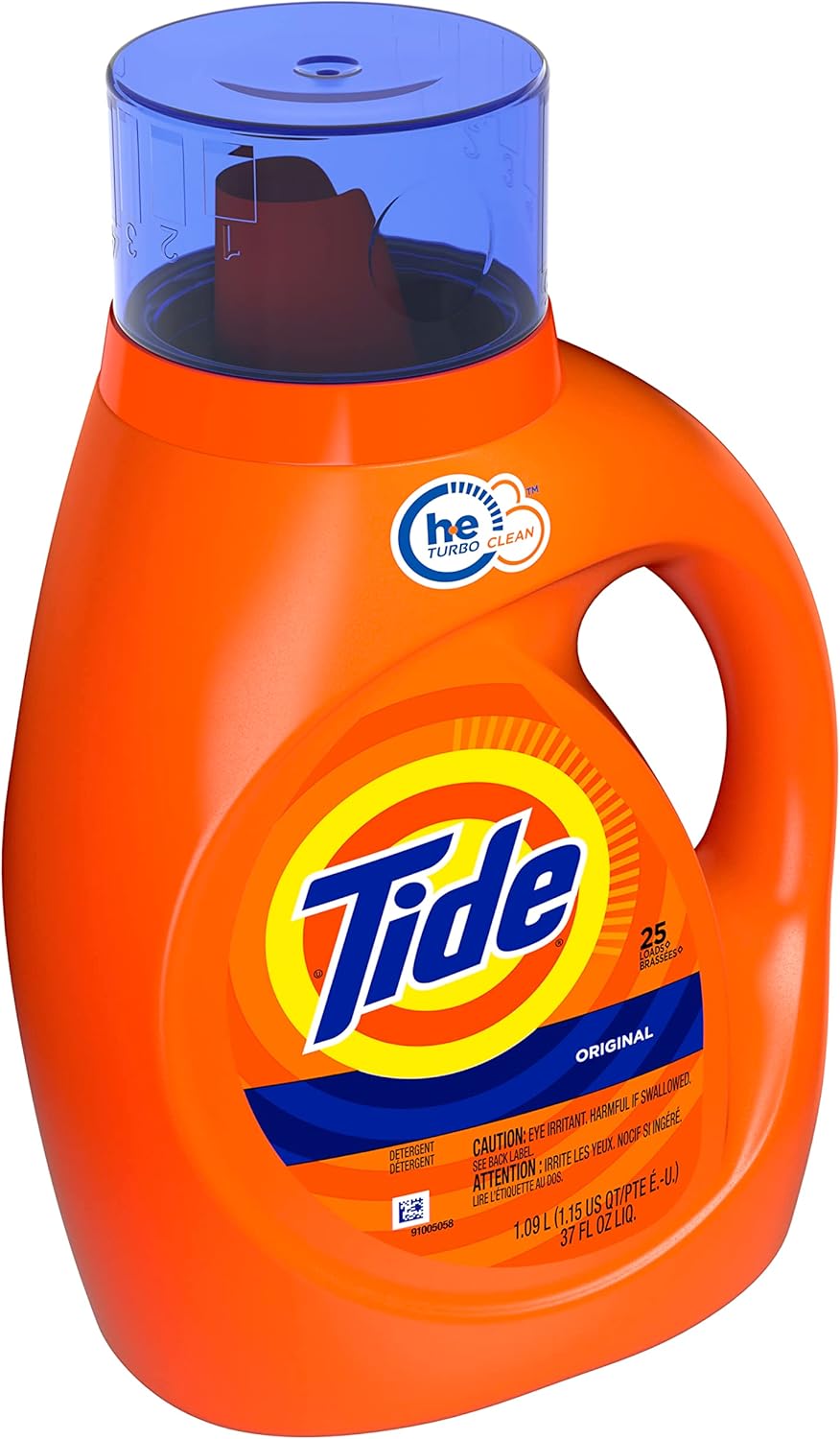 Liquid Laundry Detergent, Original Scent, 1.09 L V187941