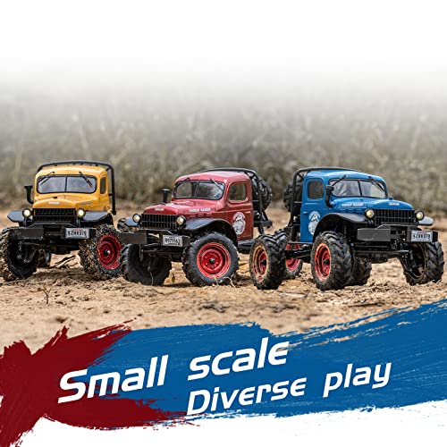 1/24 Power Wagon 4WD RC Crawler RTR Truck with LED Light and USB Charger Y4469