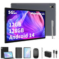 10 inch Android Tablet with Keyboard, 12GB RAM, 128GB Storage A209
