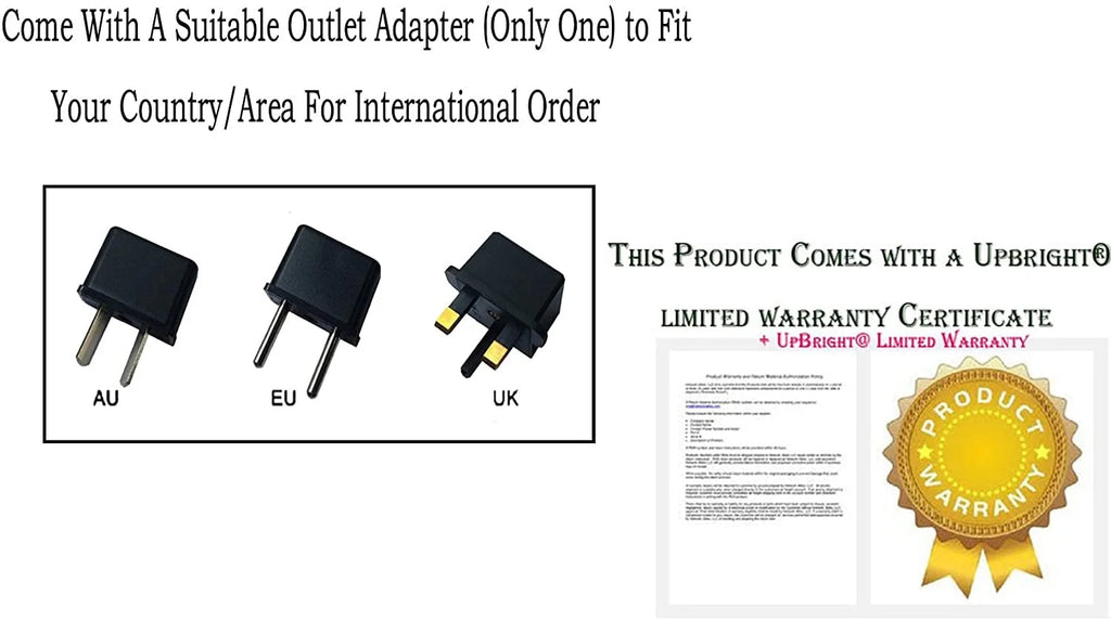24V AC/DC Adapter Compatible with 4K Soundbar Wireless Subwoofer A98565