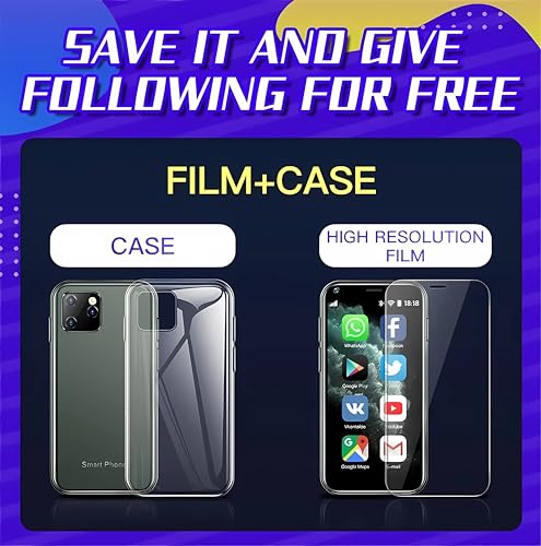 Mini Smartphone 3G Unlocked Android 6.0 Dual SIM 1GB RAM 8GB ROM C823