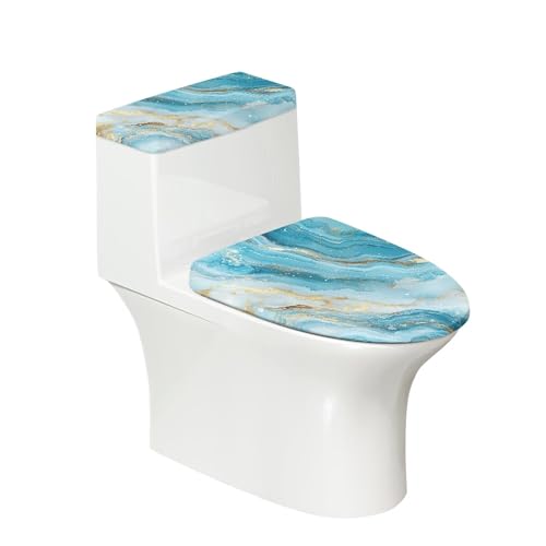Christmas Toilet Lid and Tank Cover Set for Bathroom Decor K51670