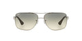Ray-Ban Men's RB3483 Metal Square Sunglasses