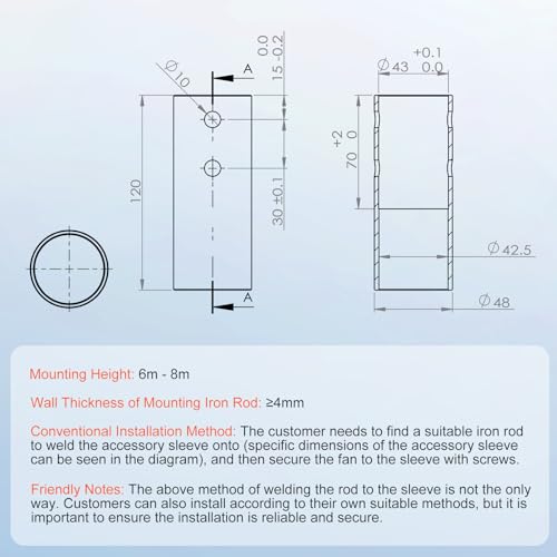 500W Wind Turbine Generator, 12V with MPPT Controller, 3-Blade C13368