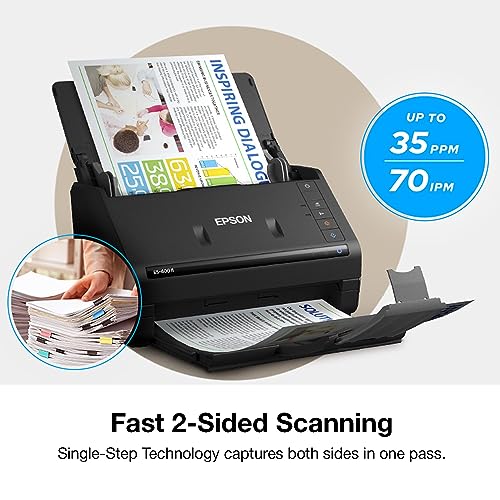 Color Duplex Desktop Document Scanner with Auto Document Feeder L981900