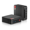 Mini Gaming PC P4, AMD Ryzen 7 5700U (8C/16T,up to 4.3GHz), Mini Computers DDR4 32GB RAM 1TB NVMe SSD, Mini PC Windows 11 Pro 4K@60Hz Triple Display/BT5.2/WiFi 6E/2.5G Dual LAN