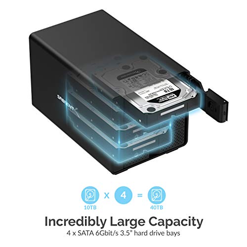 USB 3.2 5-Bay SATA Hard Drive Docking Station with USB-C 10Gbps A4585