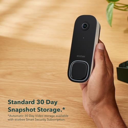 Smart Video Doorbell Camera Wired with HD Night Vision and Two-Way Talk F9110
