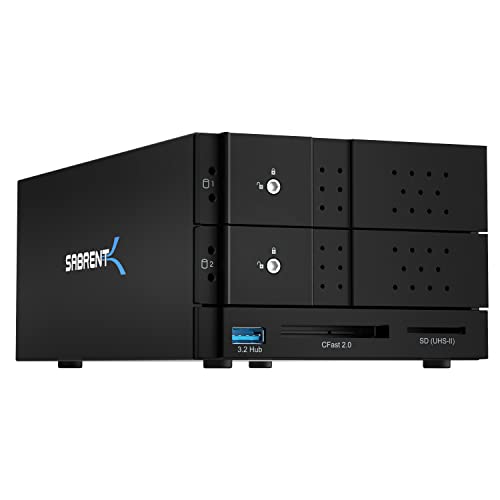 USB 3.2 5-Bay SATA Hard Drive Docking Station with USB-C 10Gbps A4585