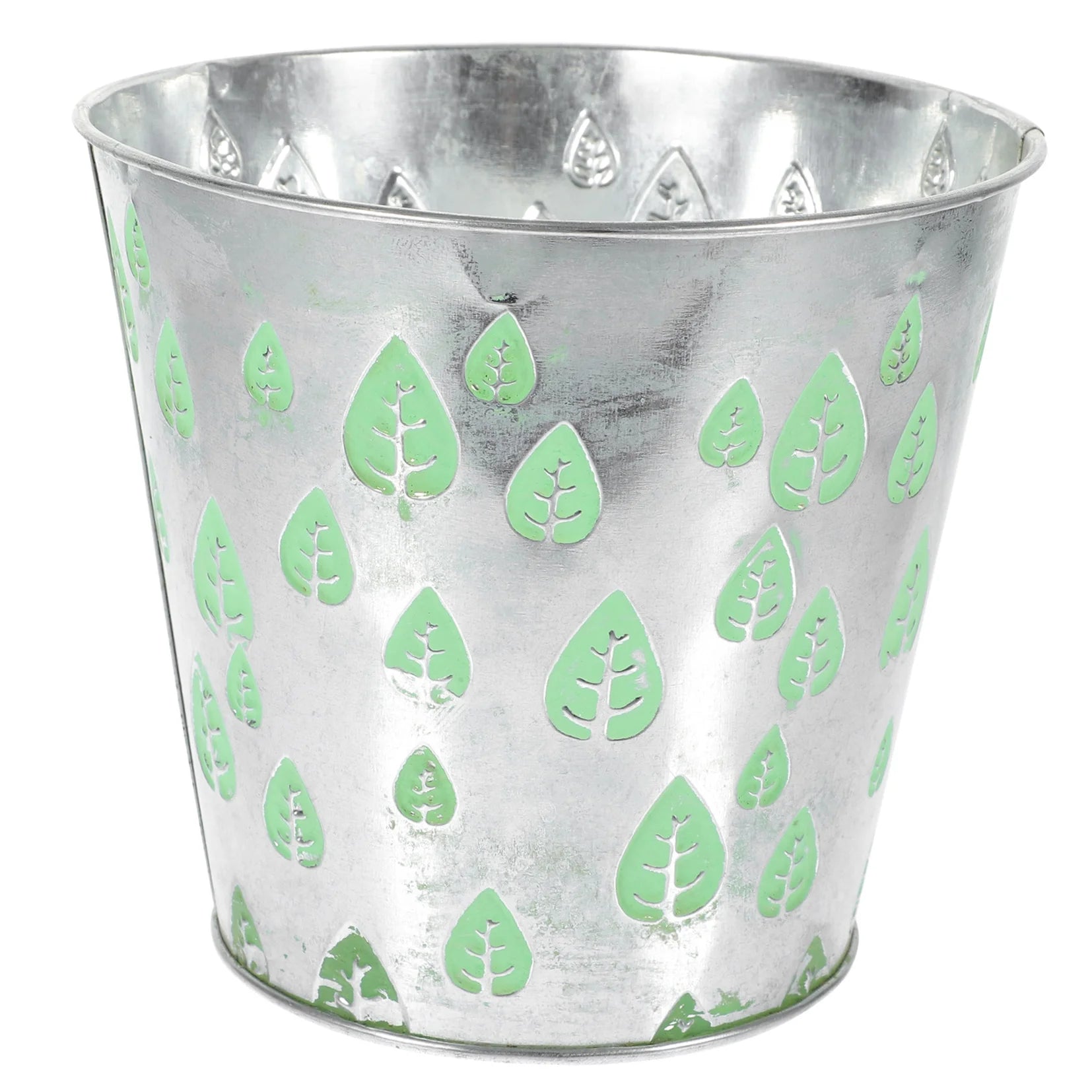 Tall Plant Stand Flower Preservation Container Light Green J4469