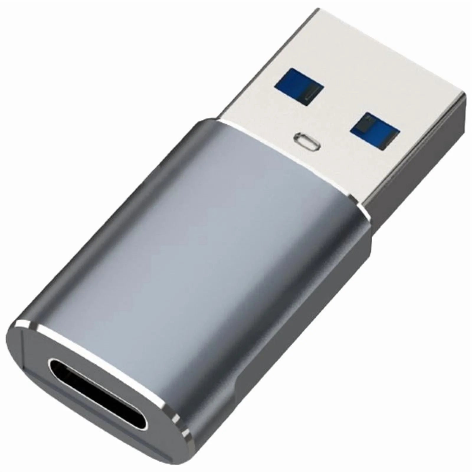 USB-C Female to USB-A Male Adapter for Data Transfer and Charging J870352