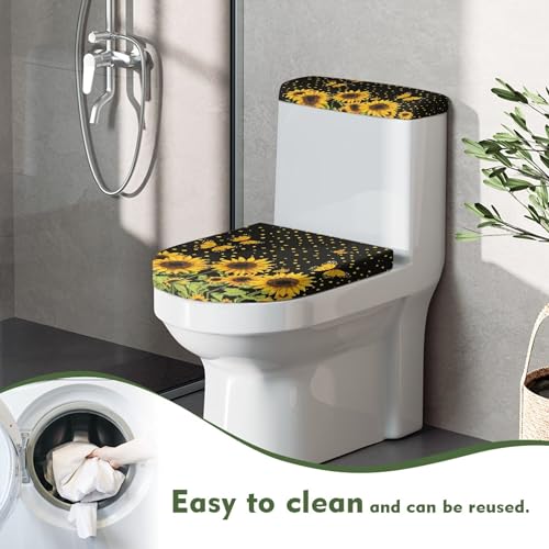 Christmas Toilet Lid and Tank Cover Set for Bathroom Decor K51670