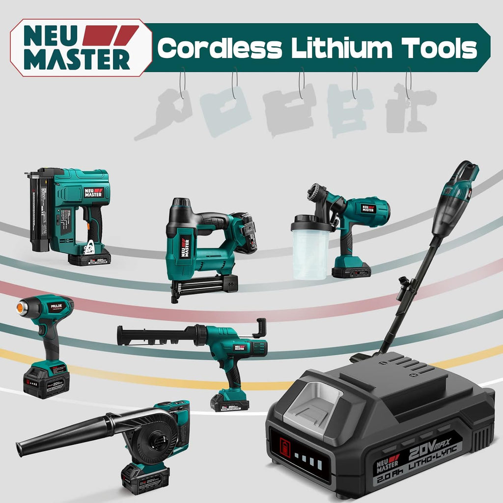 Cordless Brad Nailer and Staple Gun with Battery and Charger G111212