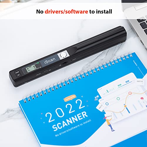 Portable Scanner for A4 Documents, Handheld, up to 900 DPI M771576