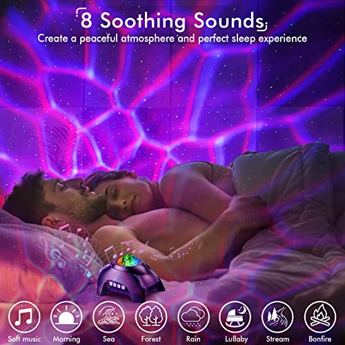 Galaxy Projector with Bluetooth Speaker and White Noise for Bedroom P99664