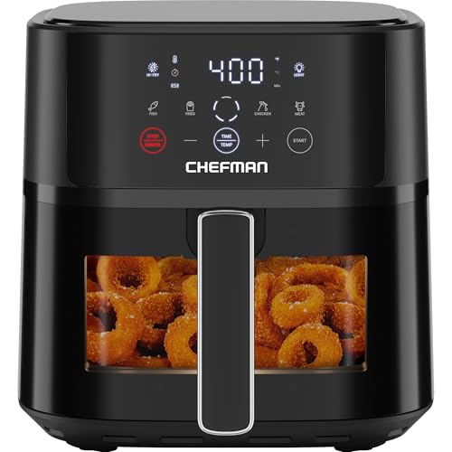 Air Fryer 6 QT Compact with Touchscreen and Nonstick Basket P678