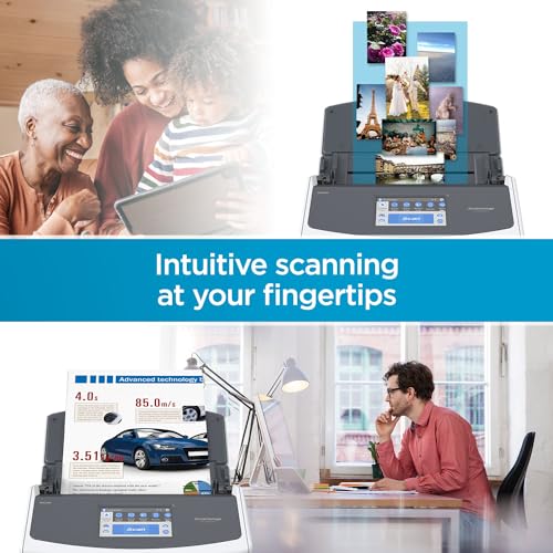 Wireless Document Scanner with Touchscreen and Auto Document Feeder F6657