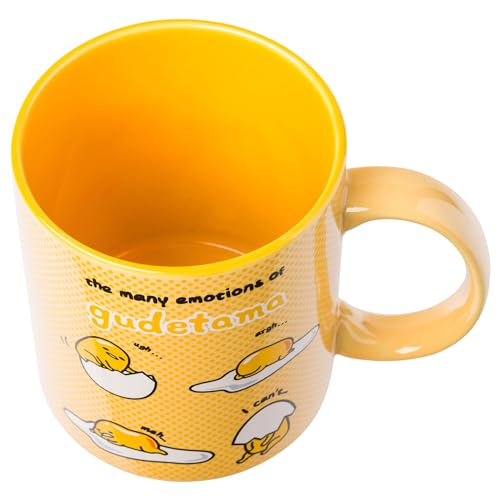 Sanrio Gudetama Lazy Egg Ceramic Mug, 20 Ounces M884