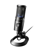 Audio-Technica AT2020USB-X Cardioid Condenser USB Microphone, Black