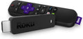 Roku Streaming Stick | Portable, Power-Packed Player with Voice Remote with TV Power and Volume (2017) (Renewed)