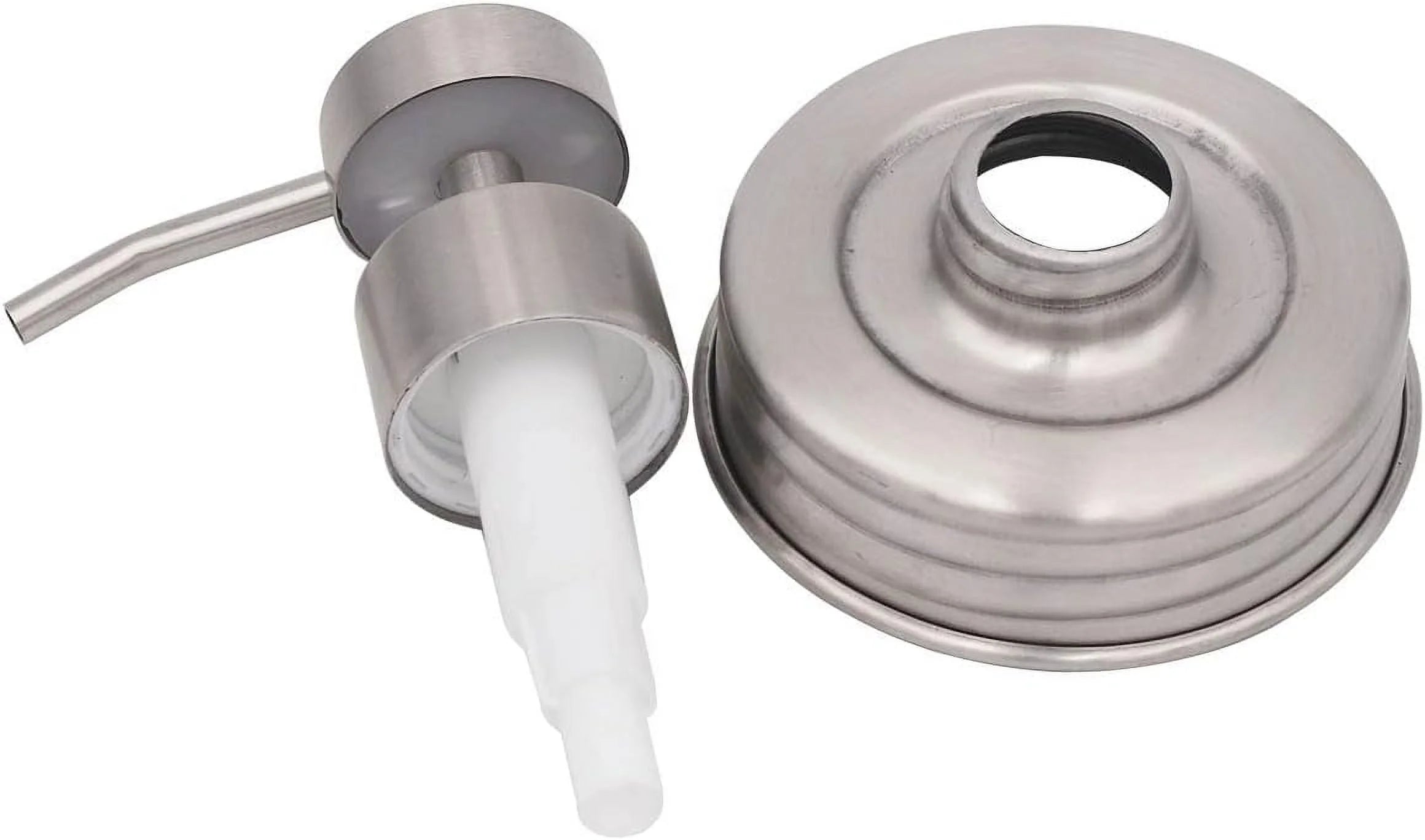Stainless Steel Threaded Soap Pump Lid for Mason Jars D59179
