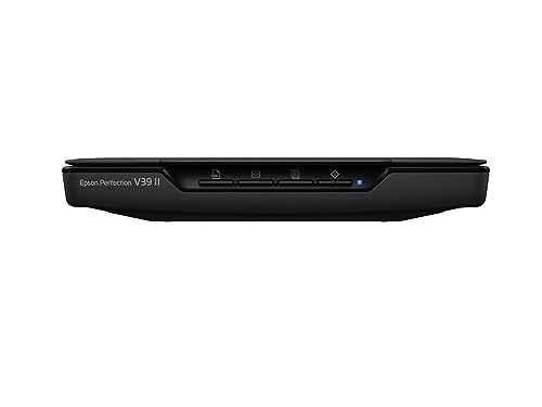 Color Photo and Document Flatbed Scanner, 4800 dpi, Black U567264