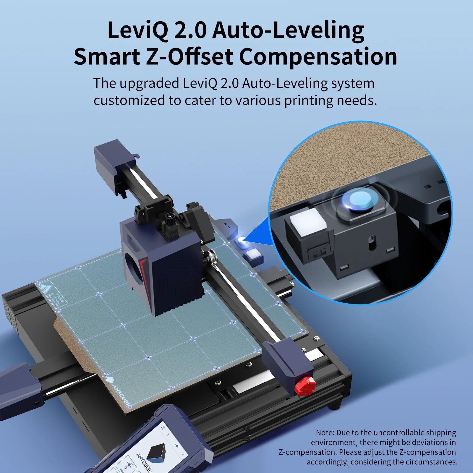 3D Printer, Auto Leveling, 8.7"x8.7"x9.84" W927114