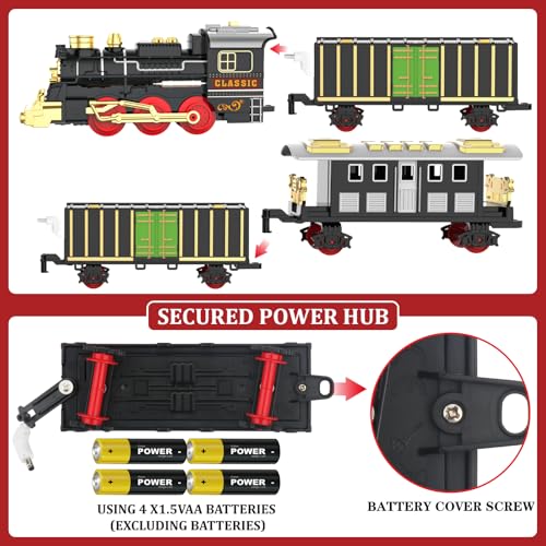Train Set with Smokes, Lights and Sound for Toddlers G638