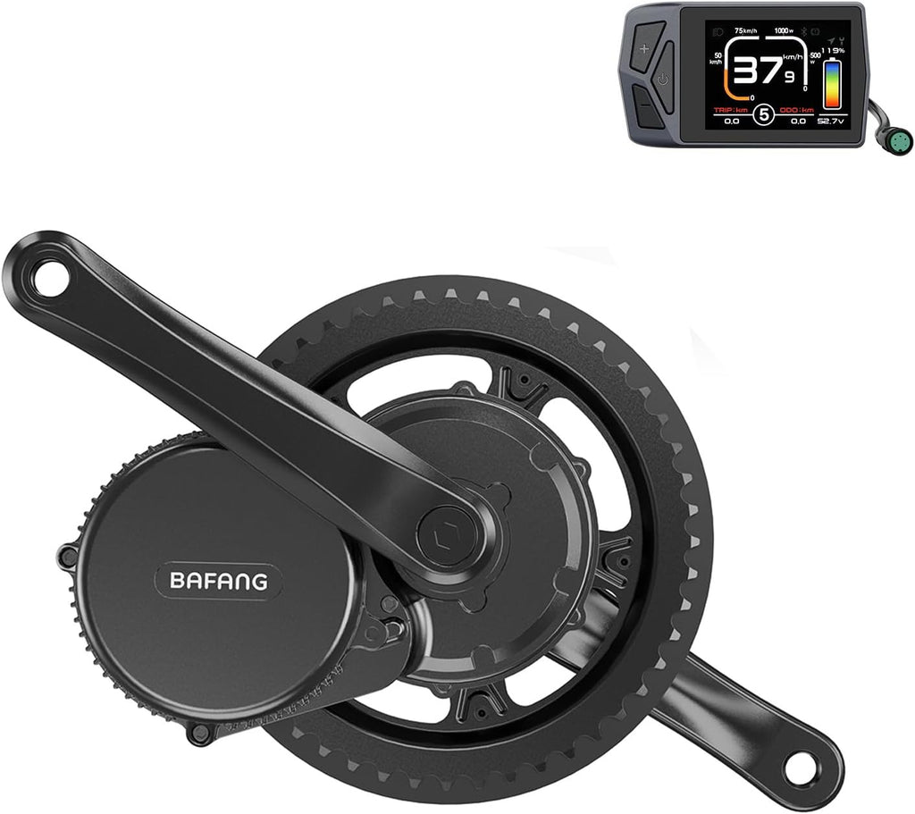 BAFANG 48V 750W BBS02B E-Bike Conversion Motor Kit DIY Electric Bike Kit with Display 800S(No Battery)