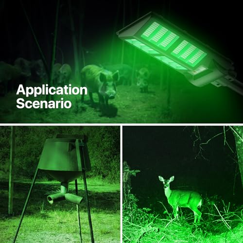 Green Solar Hog Hunting Light with Remote K255