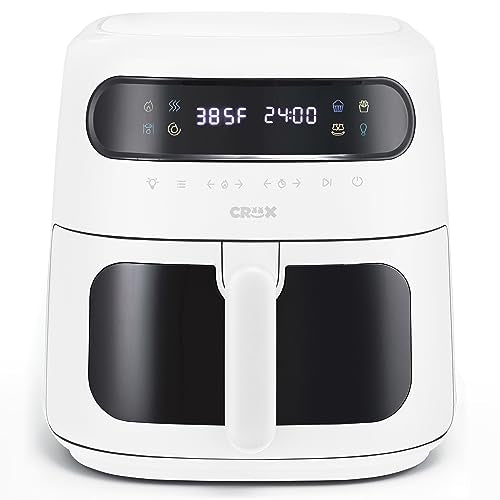 8 QT Digital Air Fryer with Touch Screen, Timer and Auto Shut-off, Lavender L33592