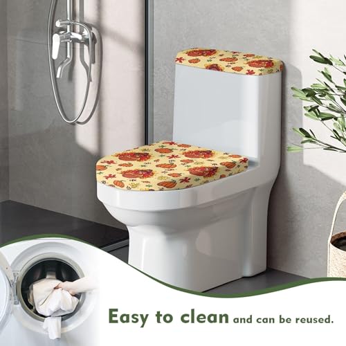 Christmas Toilet Lid and Tank Cover Set for Bathroom Decor K51670