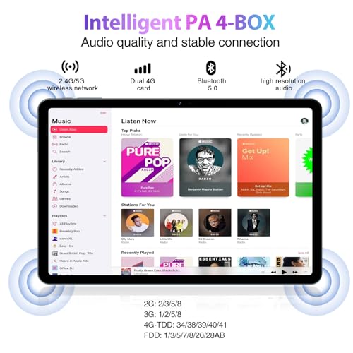 11 Inch 2.4K Display Tablet, 16GB RAM 256GB ROM, 8580mAh Battery F83213