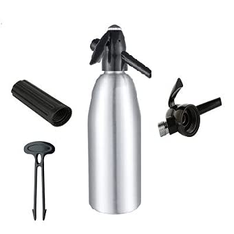 Soda Siphon Aluminum 1 Liter for Sparkling Water M545117